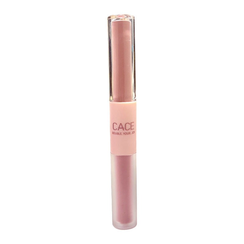 Double Ended Lip Gloss Matte and Glossy Finish