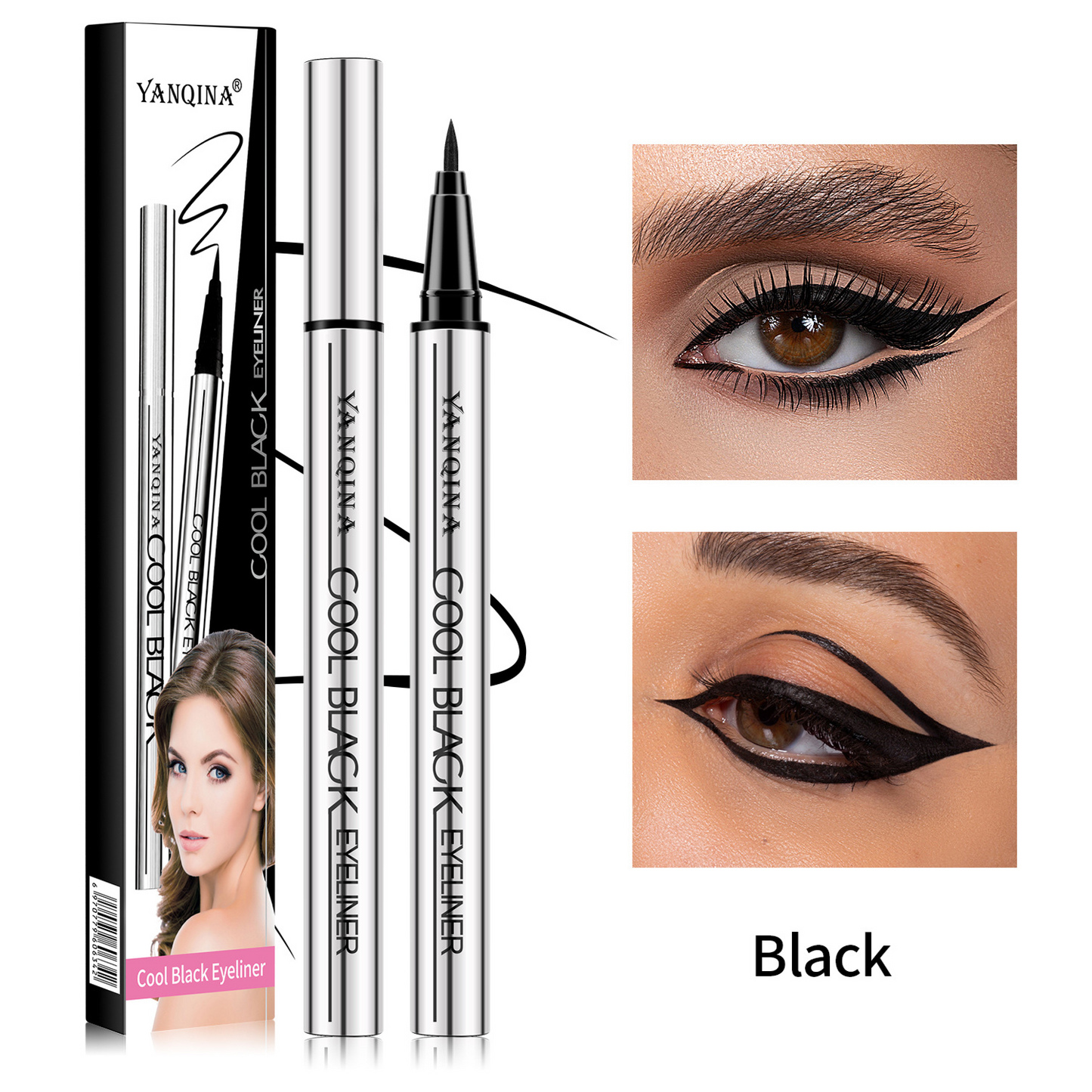 Quick-Dry Waterproof Liquid Eyeliner Pen